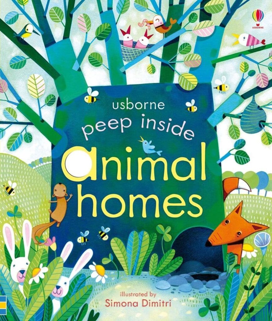 Peep Inside Animal Homes Usborne