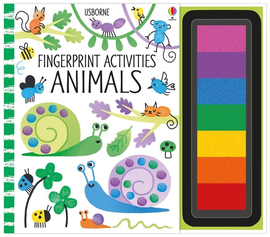 Prstové malování Fingerprint activities Animals