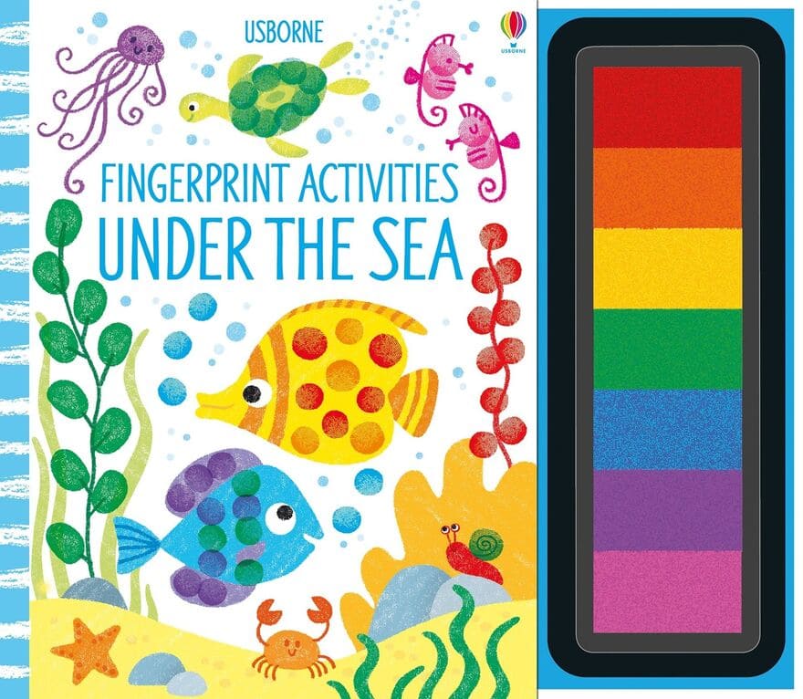 Prstové malování Fingerprint activities Under the sea