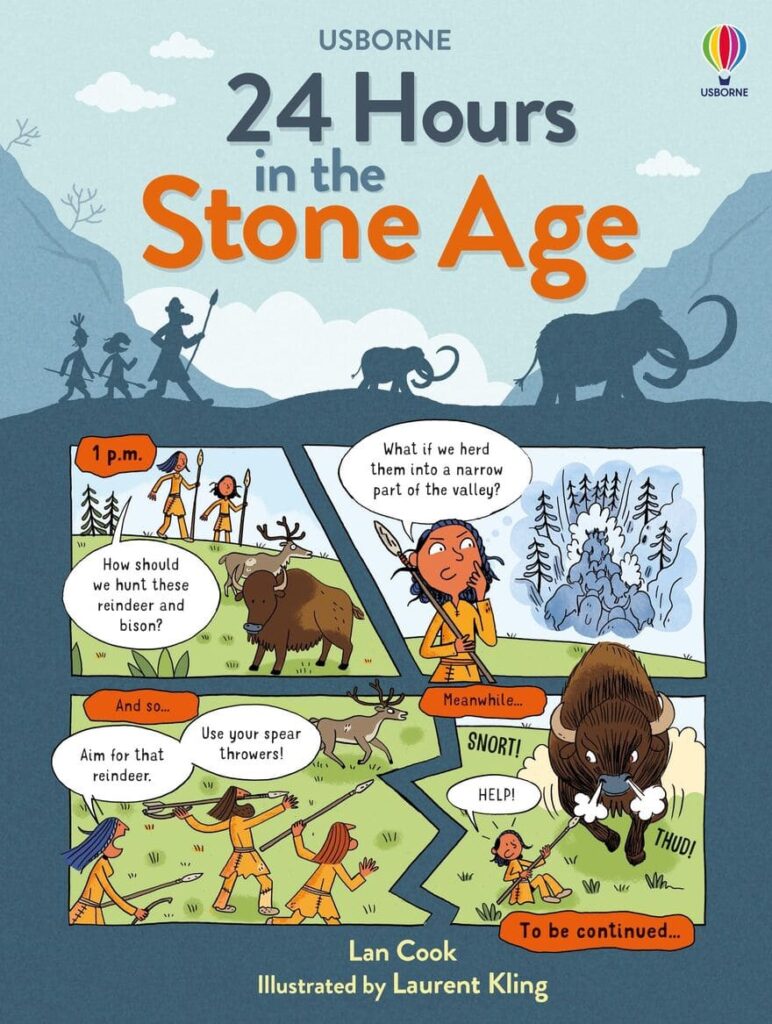 24 Hours In the Stone Age Usborne