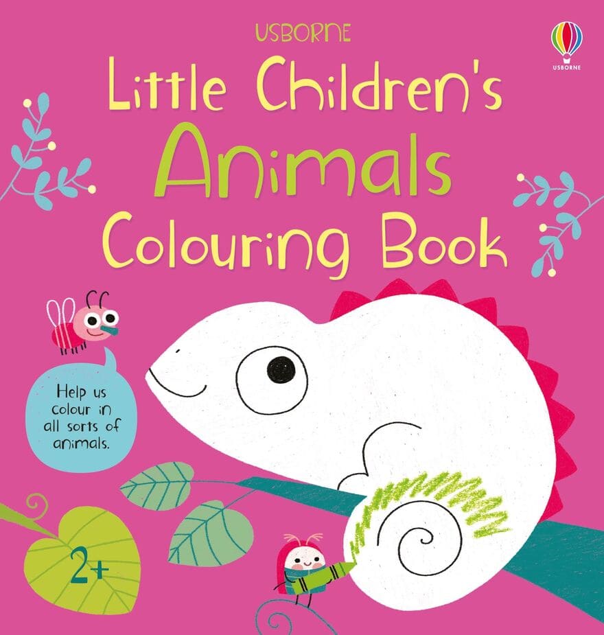 Little Children's Animals Colouring Book Usborne