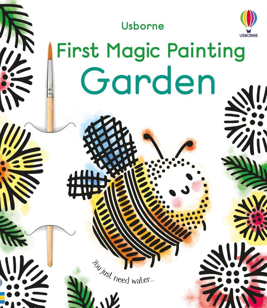 First Magic Painting Garden Usborne