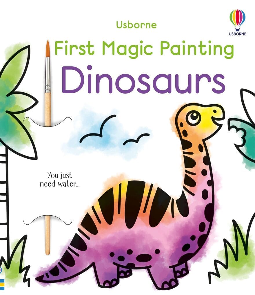 First Magic Painting Dinosaurs Usborne