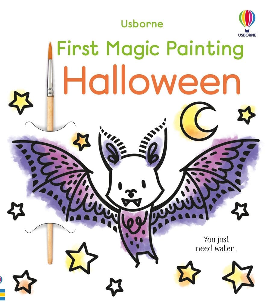 First Magic Painting Halloween Usborne