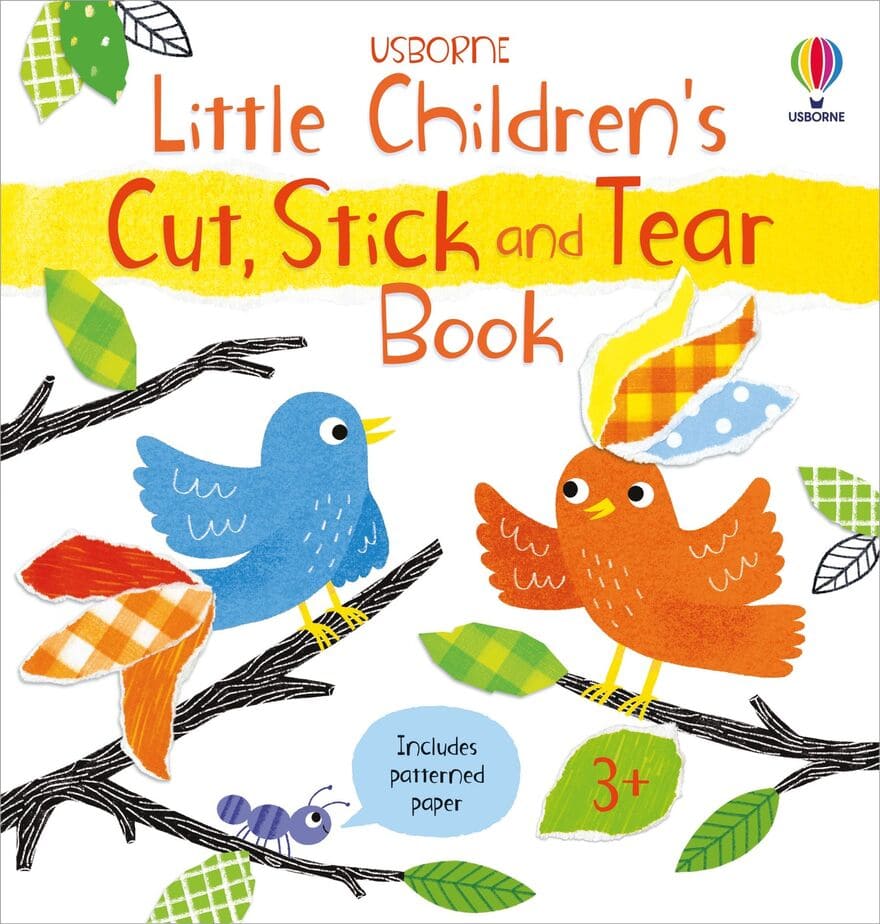 Little Children's Cut, Stick and Tear Book Usborne