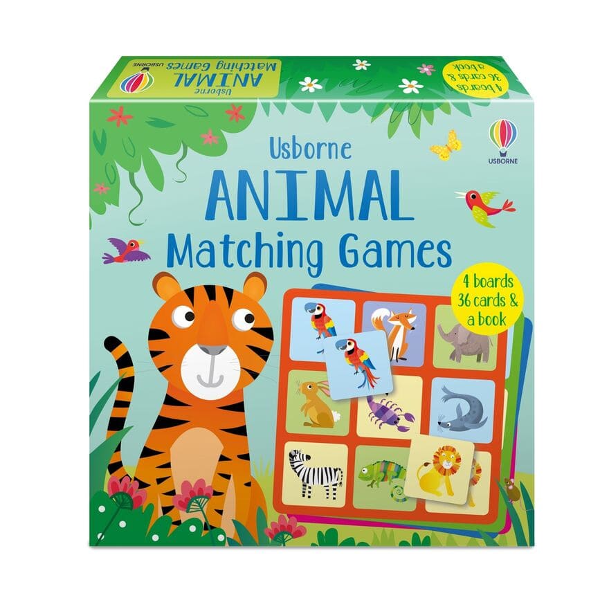 Animal Matching Games Usborne