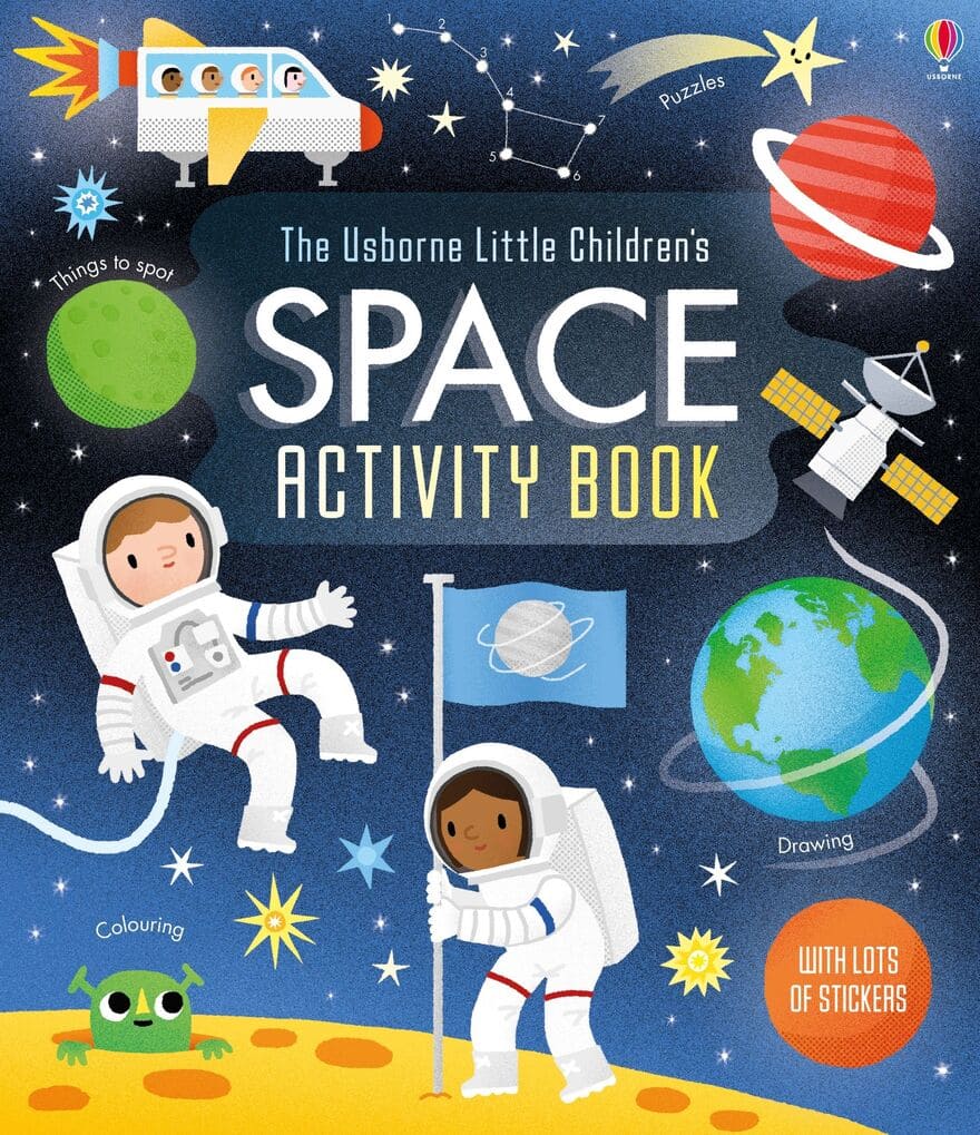 Little Children's Space Activity Book Usborne