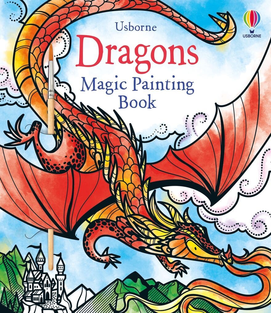 Dragons Magic Painting Book Usborne