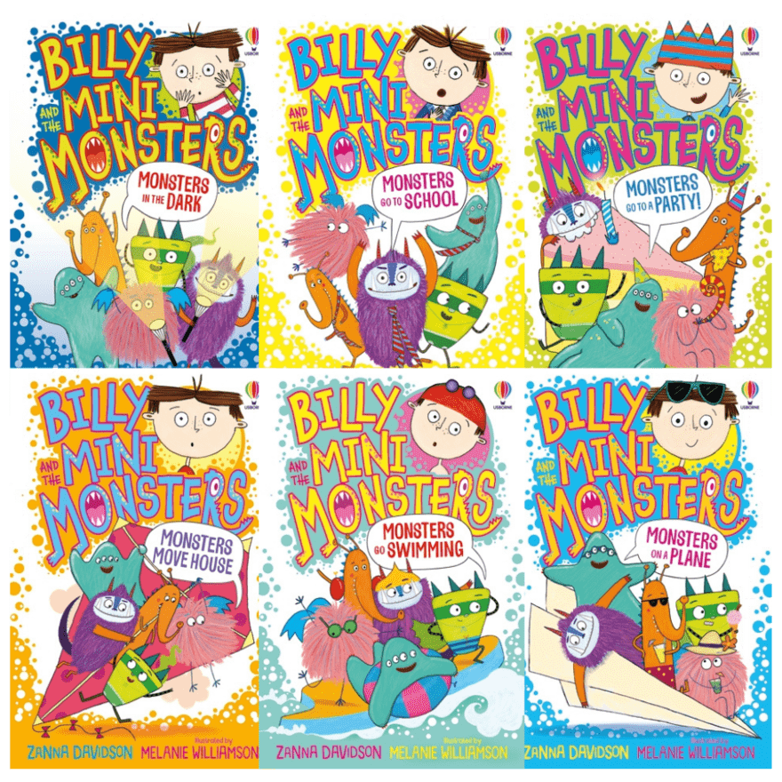 Billy and the Mini Monsters - 6 book set