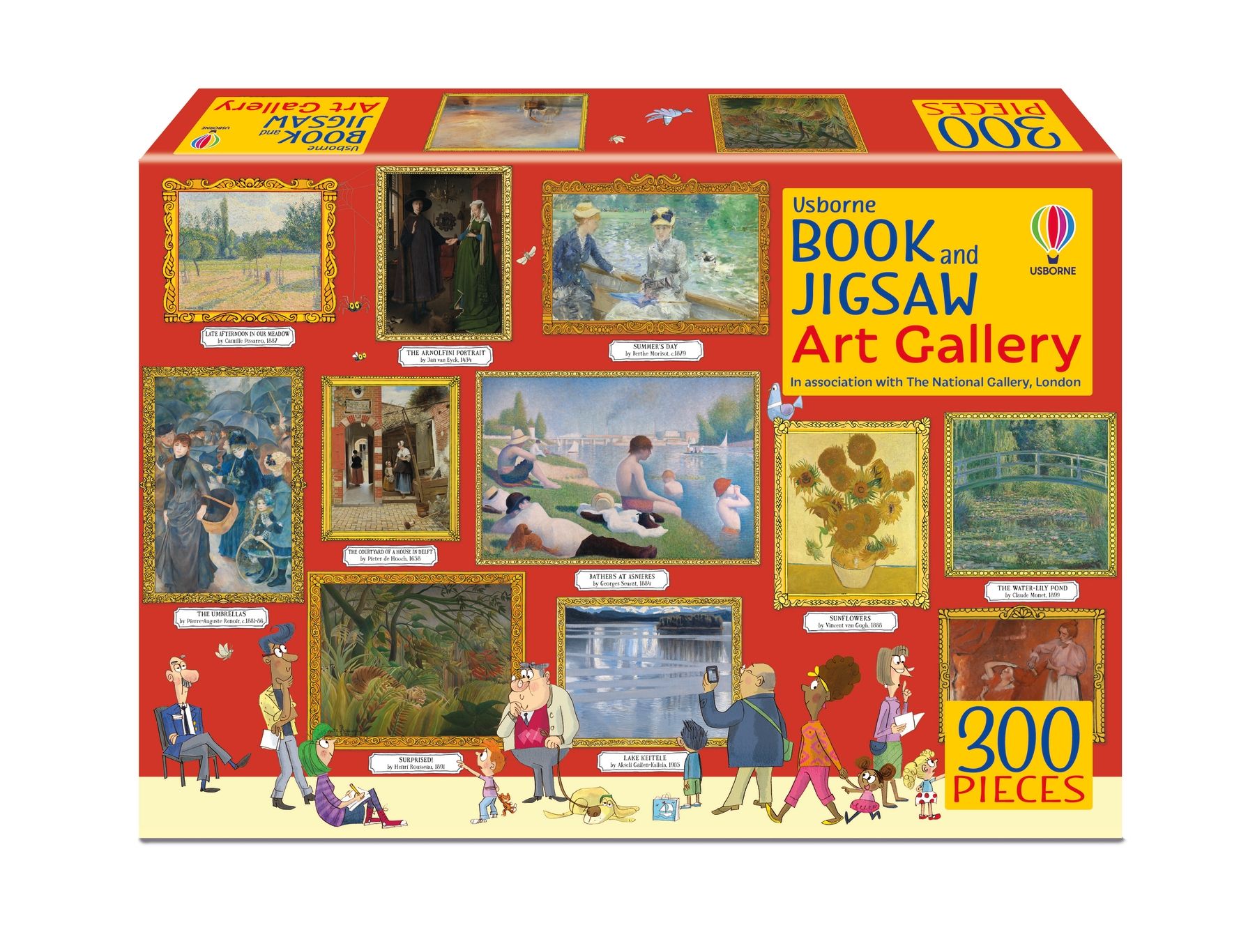 Book and Jigsaw Art Gallery Usborne