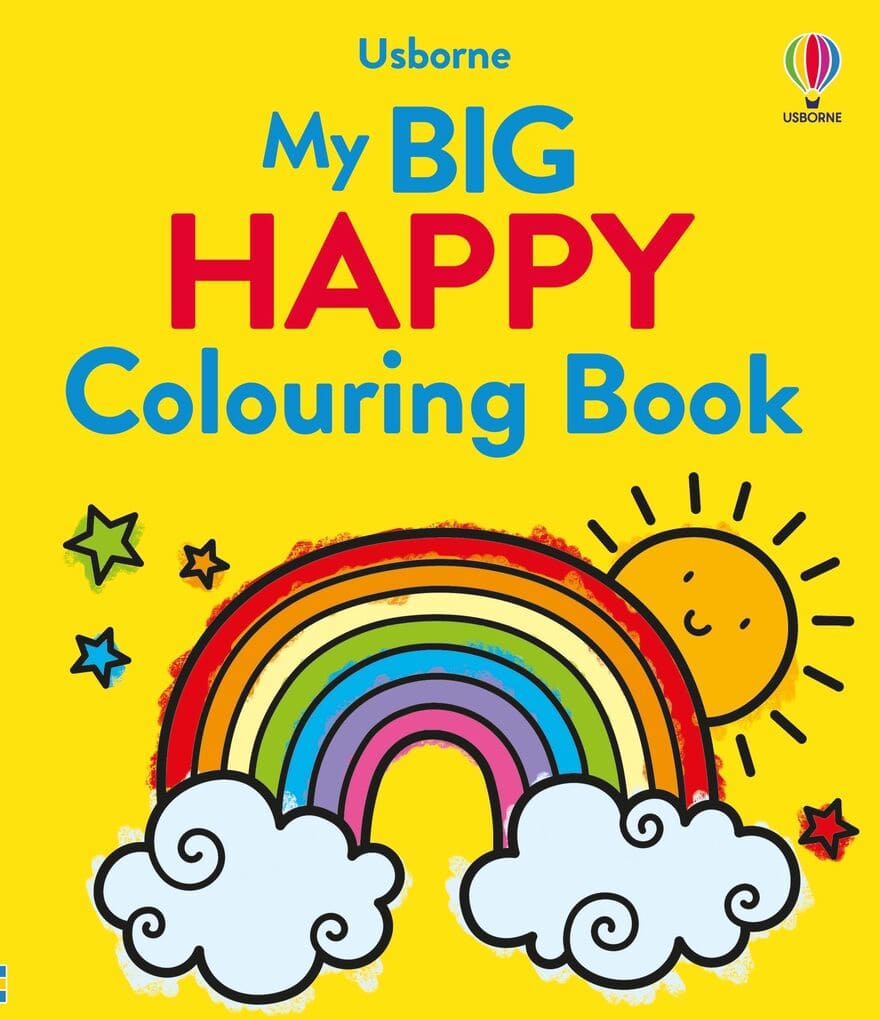 My Big Happy Colouring Book