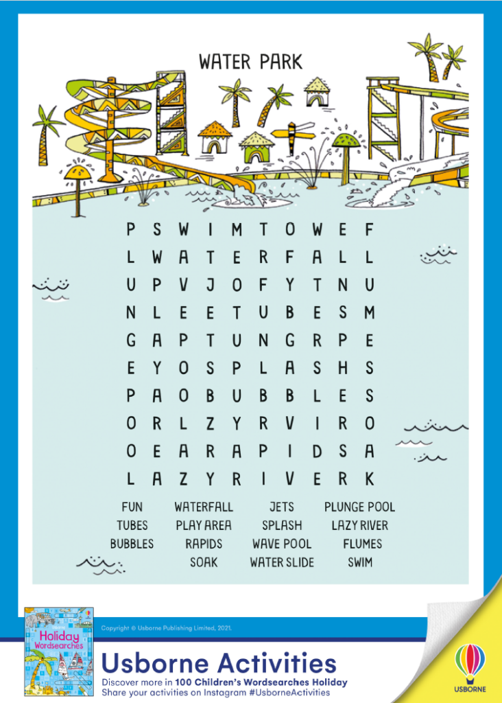 Summer activity booklet