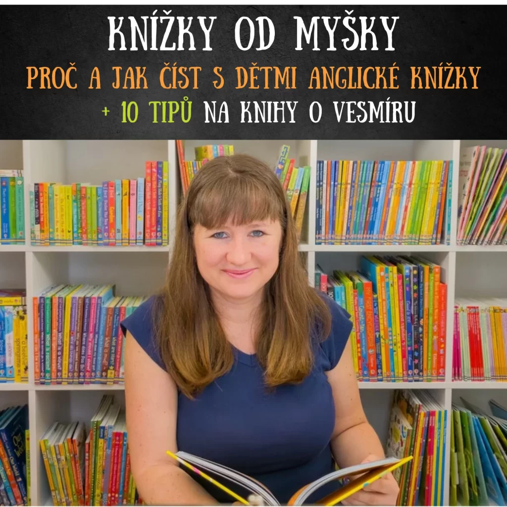 Knížky od Myšky - 10 tipů na anglické knížky o vesmíru